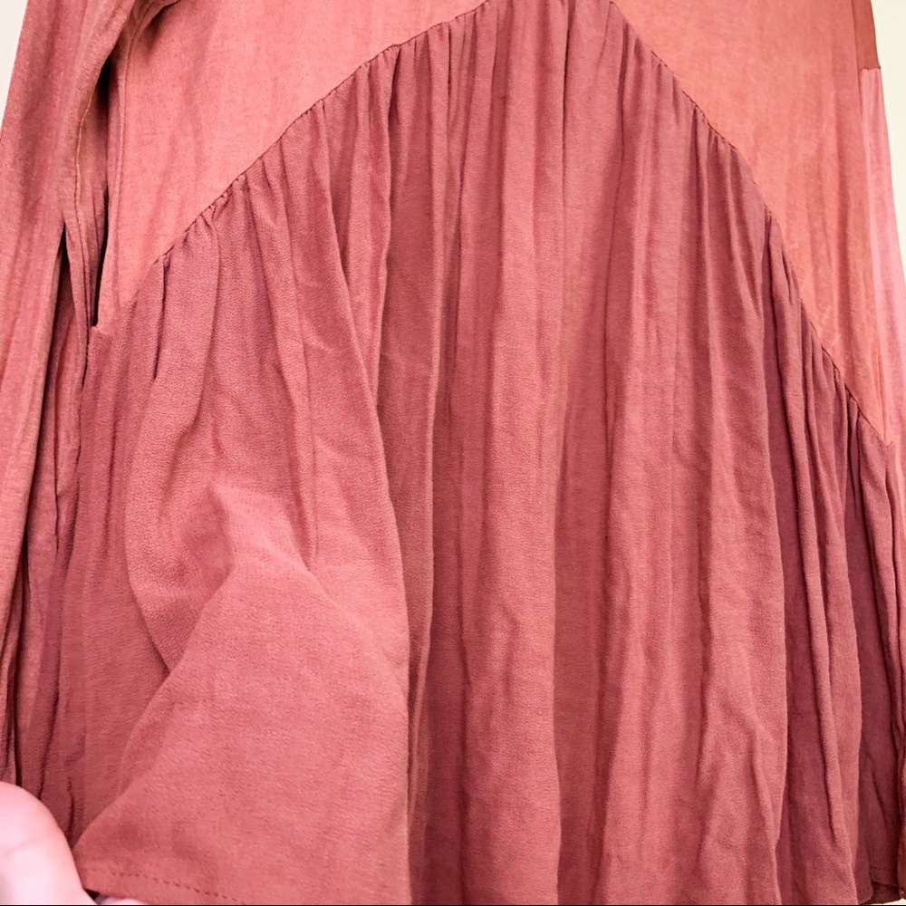 MTS Oversized Babydoll Long Sleeve Top Large - Picture 6 of 9
